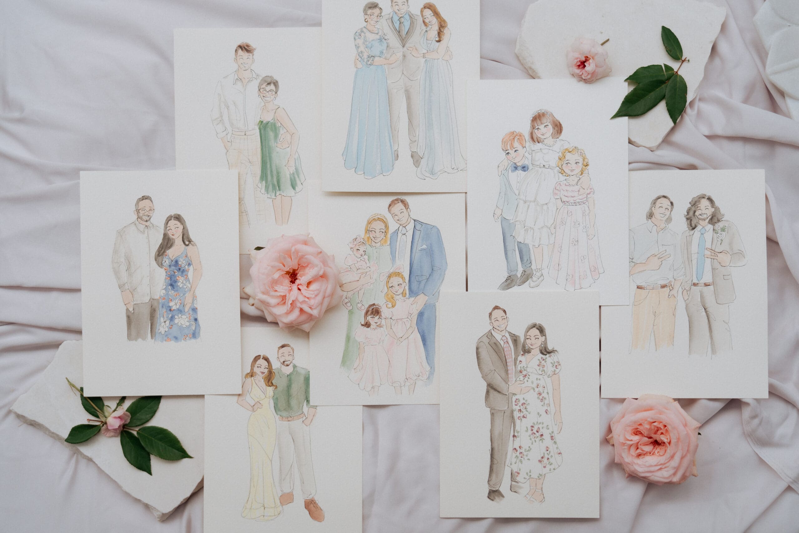 adorebylissy sample live event illustration arts