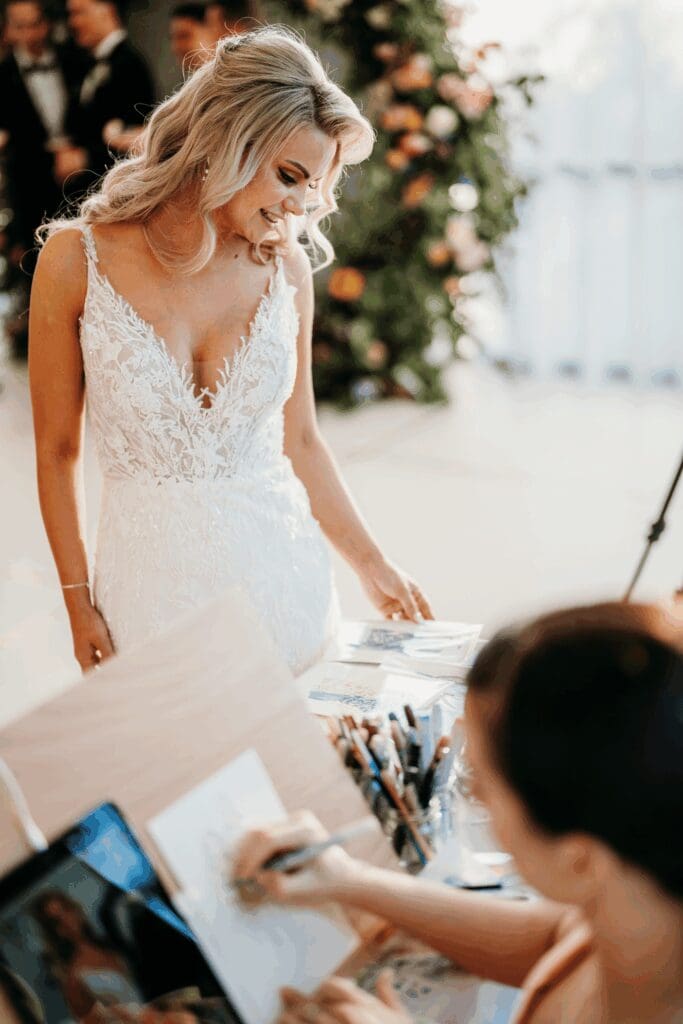 Live Illustration Belongs at Your Wedding