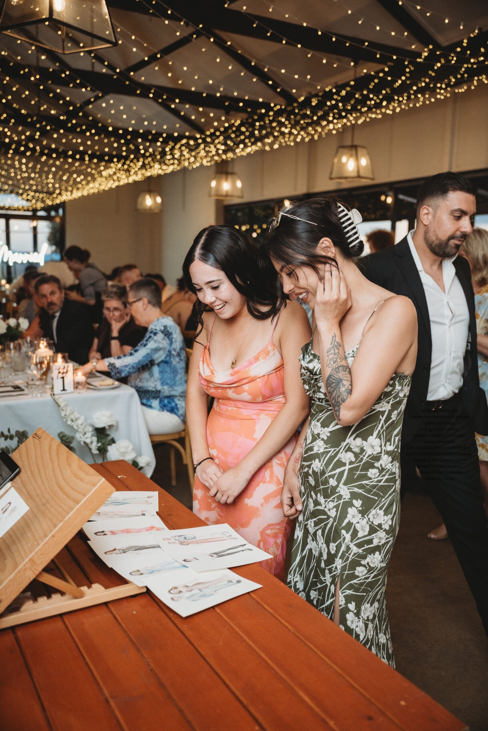 Guests Experience Live Art